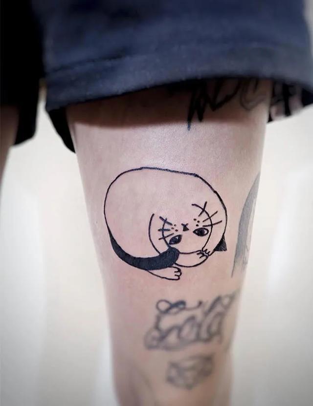 纹身|日本女孩6岁入行，是全世界最小纹身看完我却只想拥有同款爸爸！