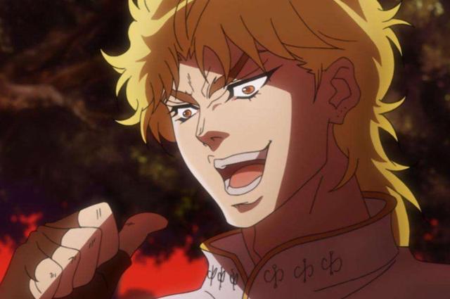 传说戴上了这个假面可以变成吸血鬼,拥有超人的力量,dio就是因为这个