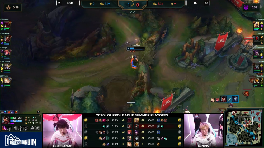 Lgd3 0战胜ig 三局状态拉满贴脸输出 解说 有s8ig那味了 腾讯新闻