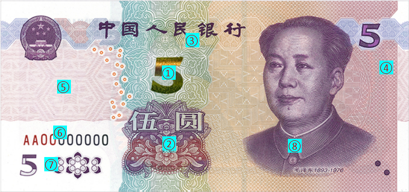纸币|2020年版5元纸币即将发行，防伪特征鉴别攻略在此