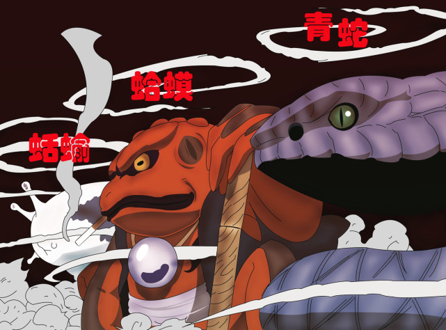 火影中的通灵兽在东方神话里的地位蛤蟆仙人是药材猿魔是神兽