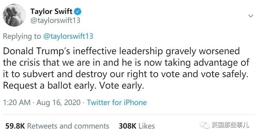 唐纳德·特朗普|霉霉再撕川普：拆邮箱，搞邮局，无数选票送不到，川普这简直是在公然作弊！