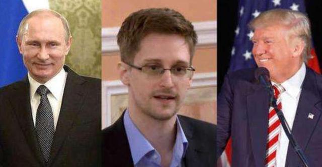 爱德华·斯诺登|大选前，特朗普突然考虑赦免斯诺登：大家说他遭遇不公，很多人挺他