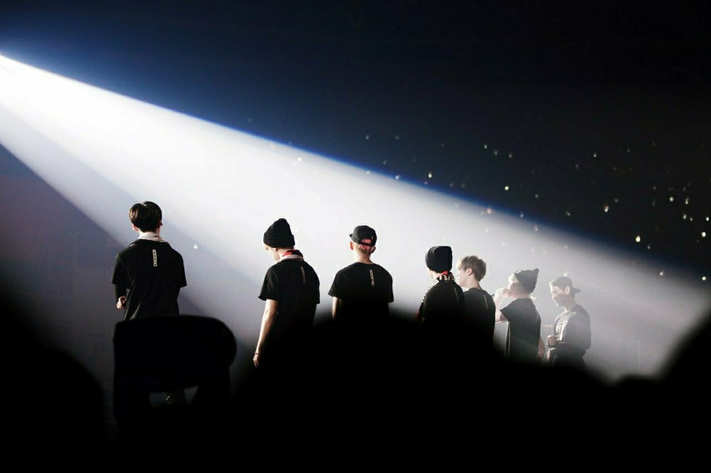 让人充满向往的防弹少年团背影