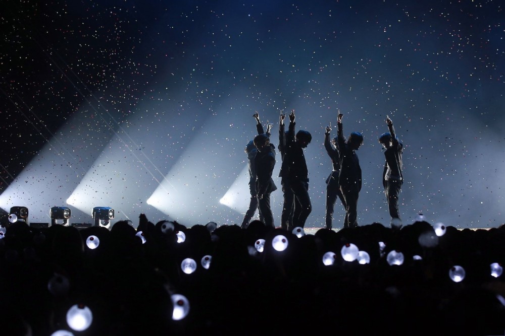 让人充满向往的防弹少年团背影