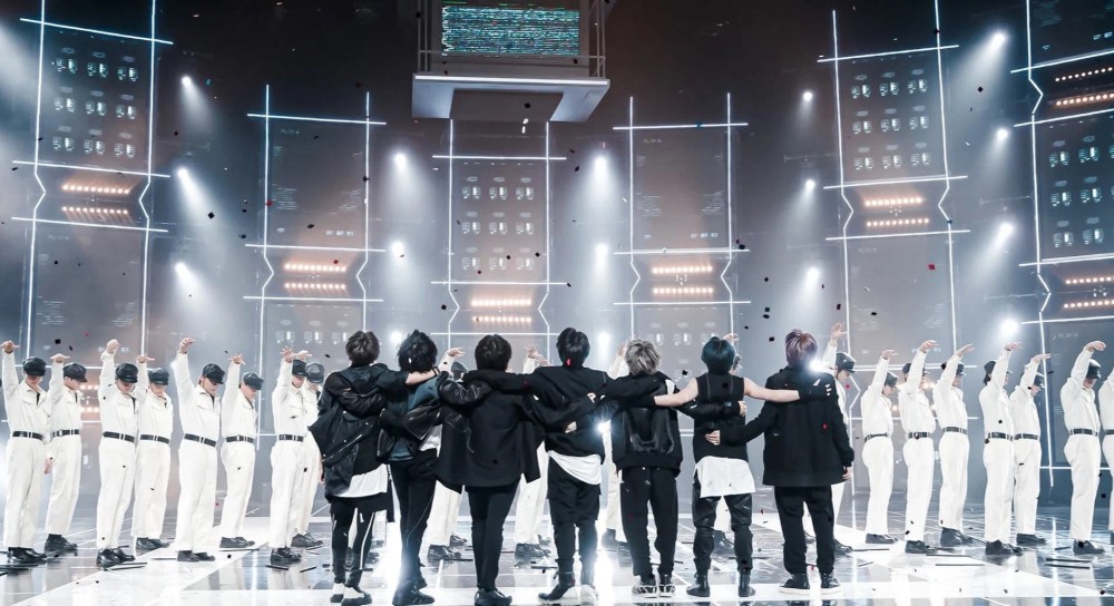 让人充满向往的防弹少年团背影