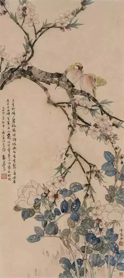 花鸟画|花鸟画怎么画，怎么赏？陈之佛的构图、设色有秘诀！