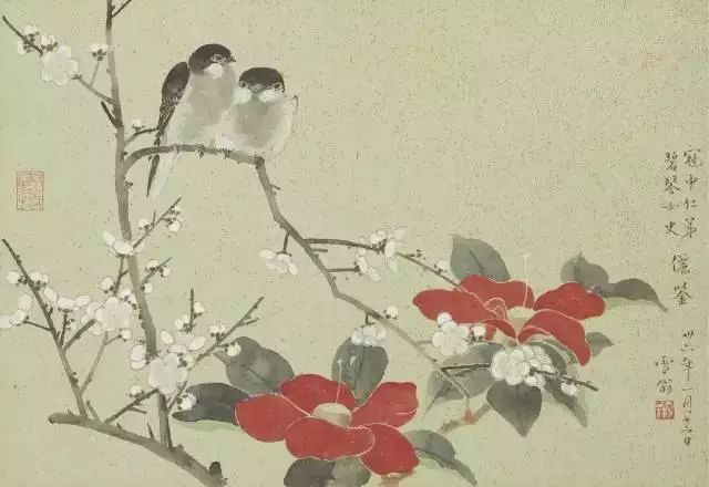 花鸟画|花鸟画怎么画，怎么赏？陈之佛的构图、设色有秘诀！