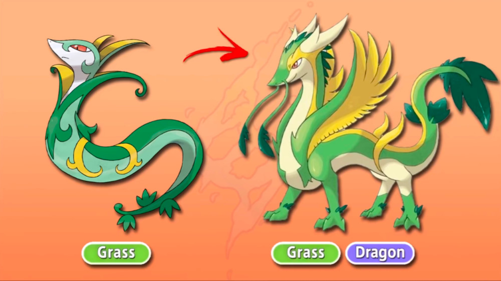 神奇宝贝:当宝可梦超级进化后,君主蛇羽化成龙,火暴兽头上冒烟