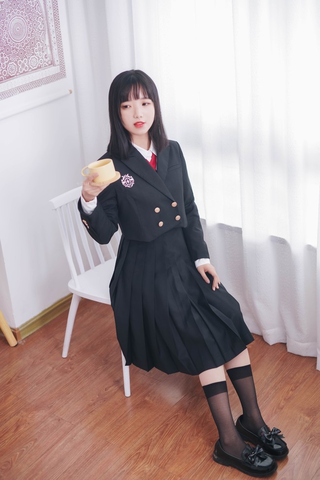 jk制服少女cosplay他住在我心中的无人区