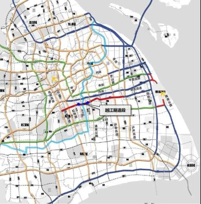 黄浦江银都路越江隧道预计2024年完工闵行等区域获益最大