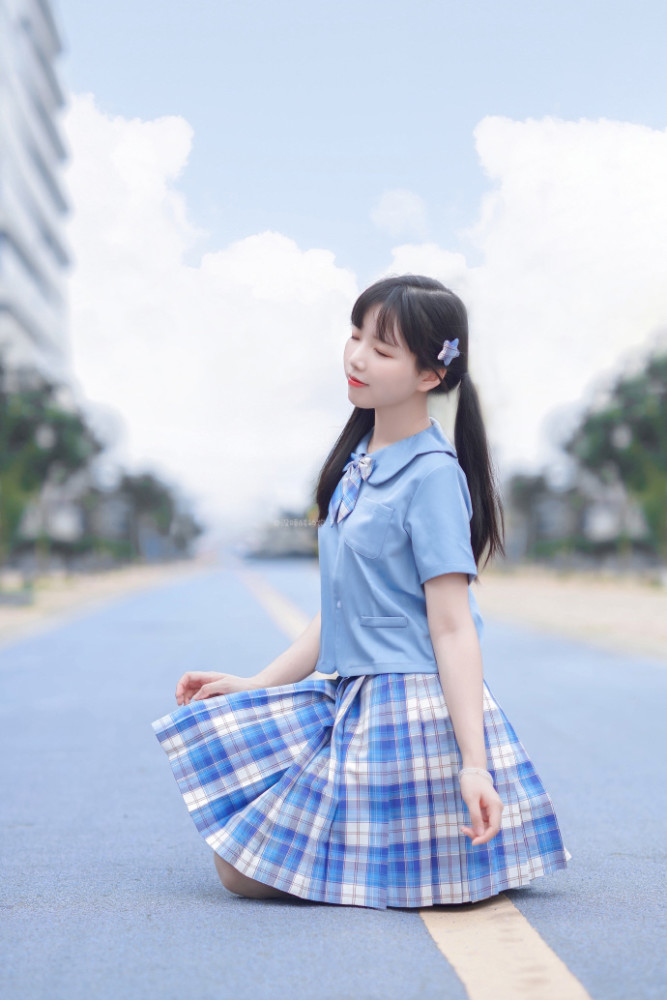 双马尾jk小姐姐活力日常,让人保护欲爆棚的小可爱,你心动了吗?