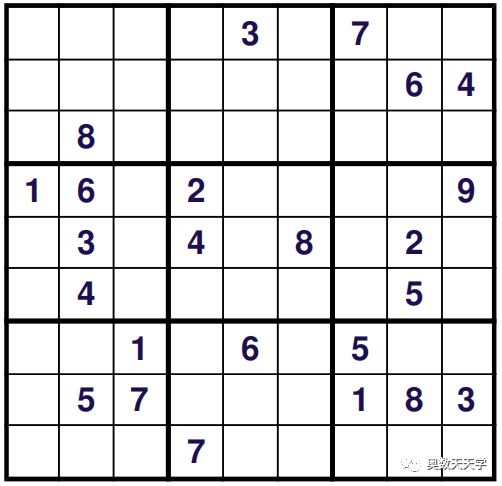 玩转数独之九宫数独高阶技巧练习题
