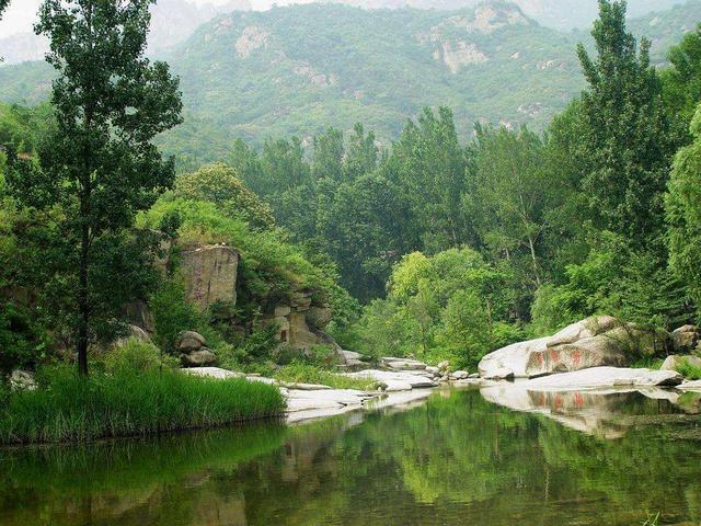 神堂峪自然风景区|北京近郊之神堂峪自然风景区，有山有水有鱼虾，沙滩就不要想了