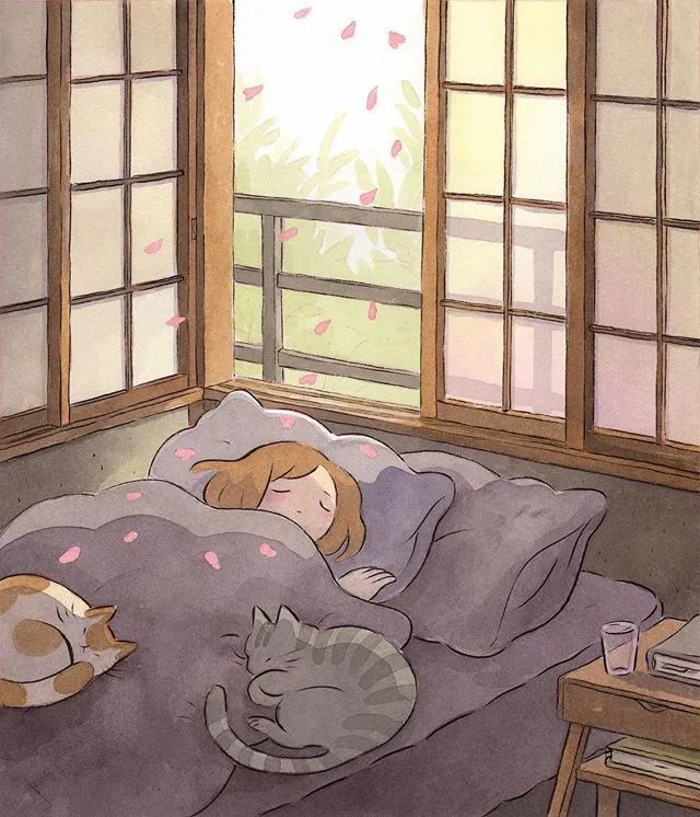 heikala|芬兰画家heikala治愈系水彩插画