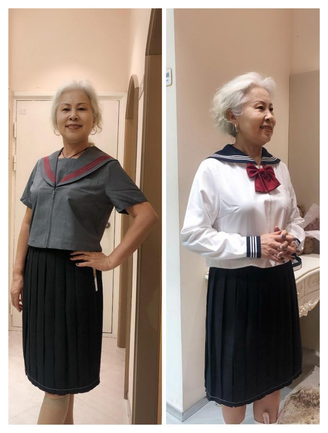 时尚奶奶团火到外网!新旗袍配色高级过斑马线似走秀:身材太好了