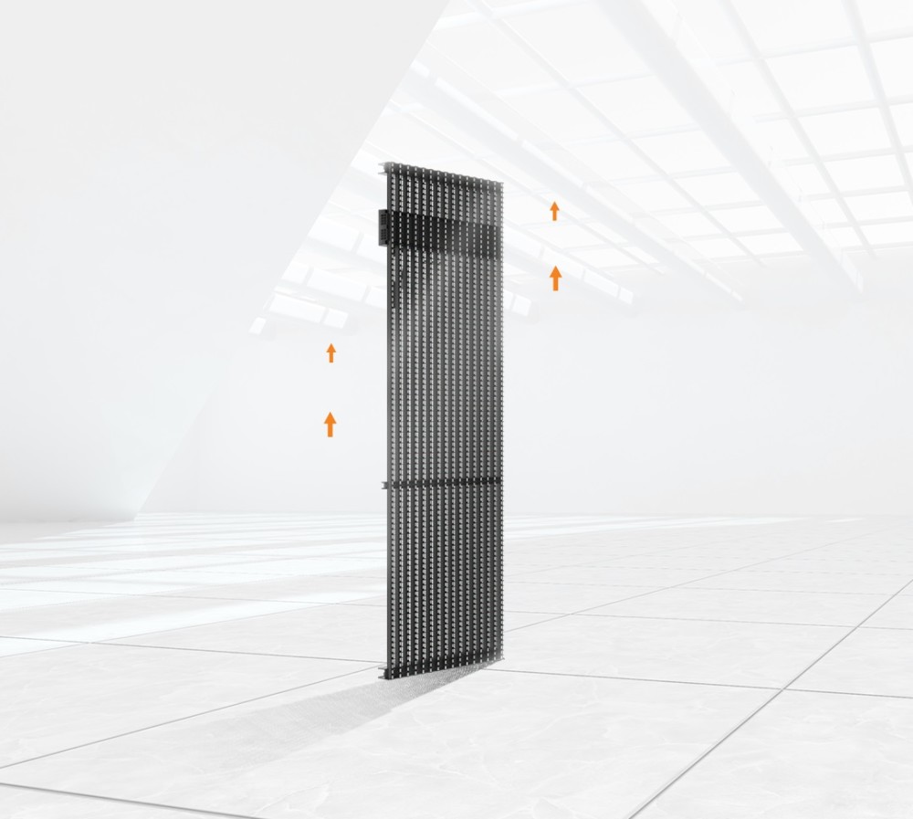 艾比森打造潮流新生代户外格栅屏