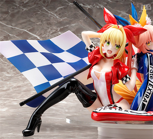 plusone推出type-moon racing尼禄与玉藻前手办