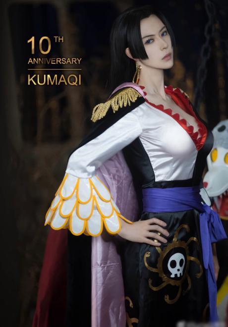 真有生之年!大佬熊祁入圈十周年首次女装,cos海贼王女帝