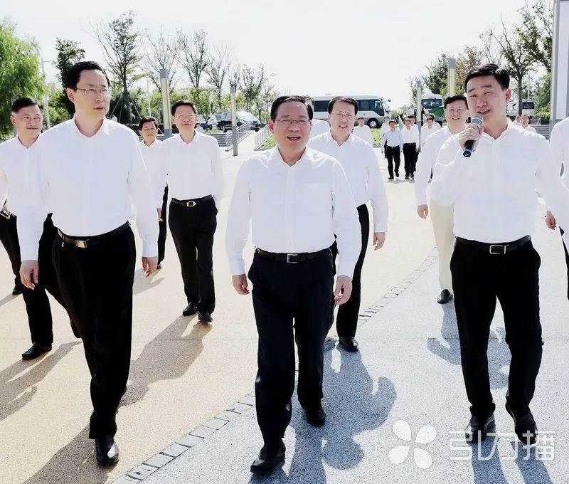 上海市委书记李强、市长龚正率队来苏州考察