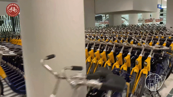 这才叫自行车库!荷兰人把它做到了极致