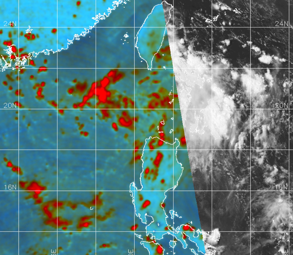 台风|三大台风胚胎共舞！海高斯将生成，如今我国22个70毫米以上暴雨点