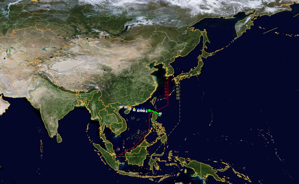 台风|三大台风胚胎共舞！海高斯将生成，如今我国22个70毫米以上暴雨点