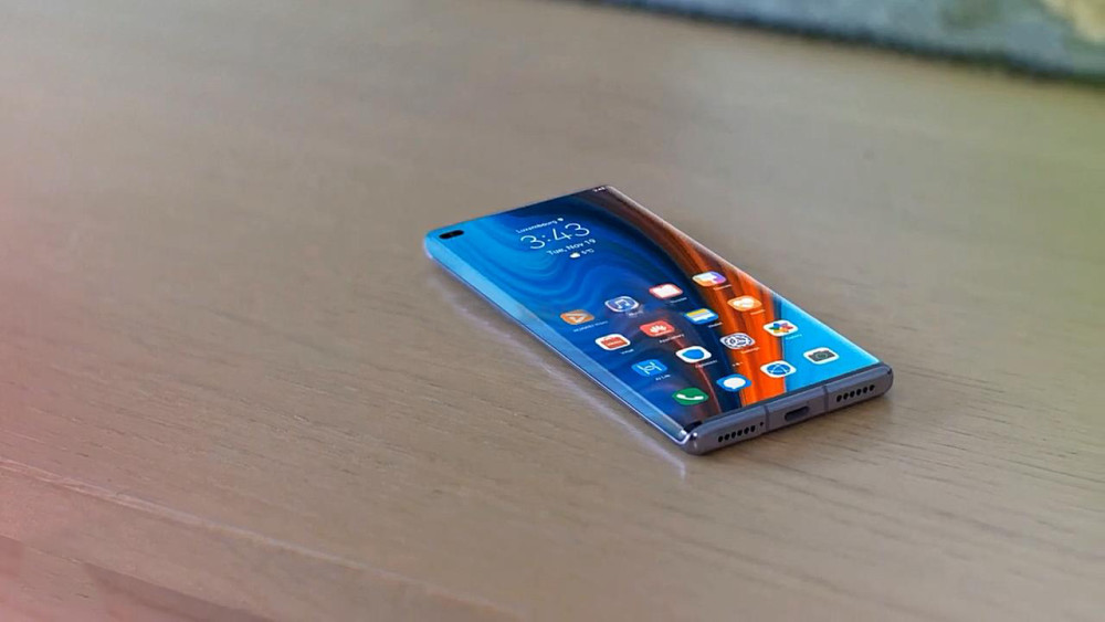 华为mate40pro概念图2k瀑布屏绝版麒麟芯片再贵我也要买