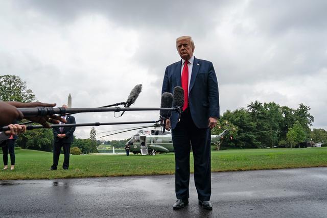 拜登|嘲笑拜登将在地下室接受民主党提名，特朗普本周要在全美国巡回表演抢镜头