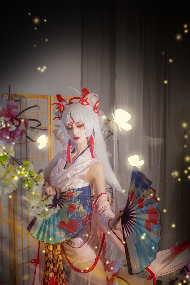 阴阳师手游舞姬不知火cosplay