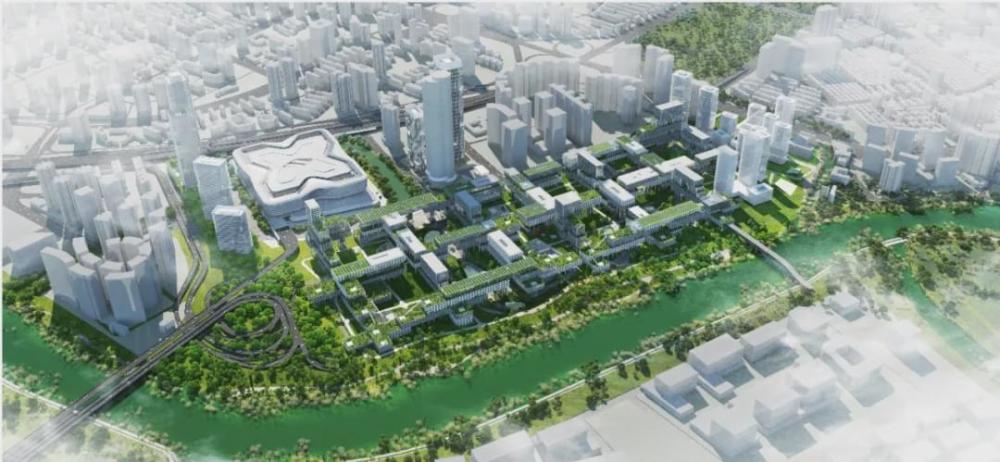 设计方案首曝光皇岗口岸片区升级综合性国家科学中心