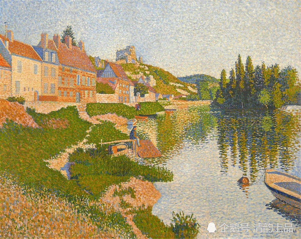 法国新印象主义画家,彩派大师西涅克油画作品选粹