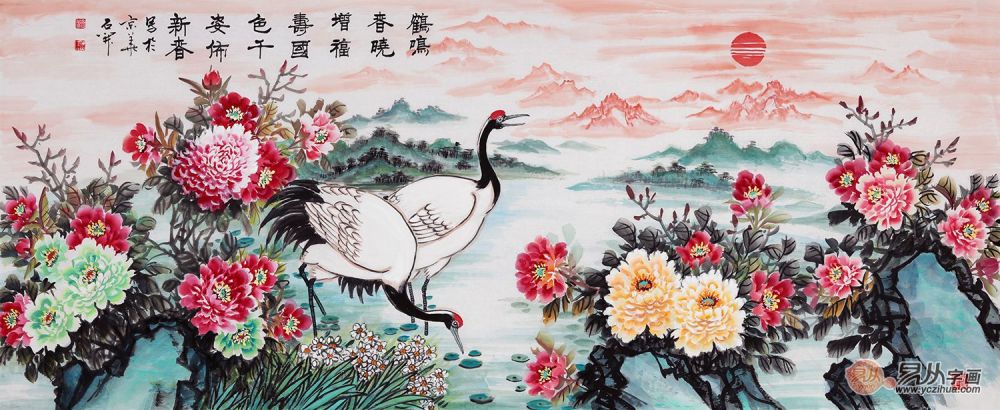 花鸟画|书房里有这些名家花鸟画，还有这么多好处