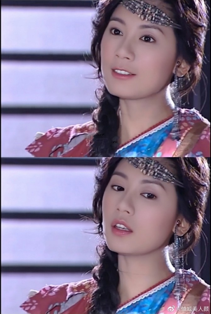 贾静雯|15年前这部电视剧，贾静雯高圆圆同框，谁最美？