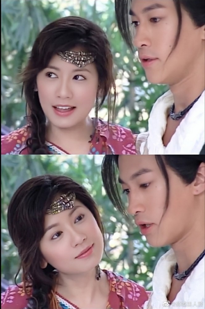 贾静雯|15年前这部电视剧，贾静雯高圆圆同框，谁最美？