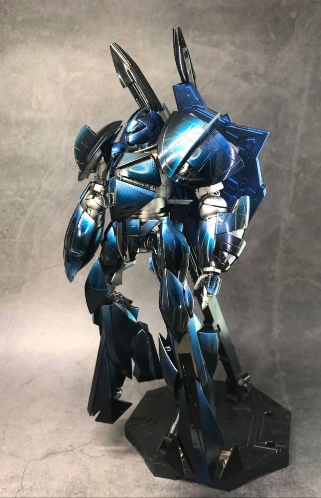 莫名帅气mg倒x特殊金属涂装制作