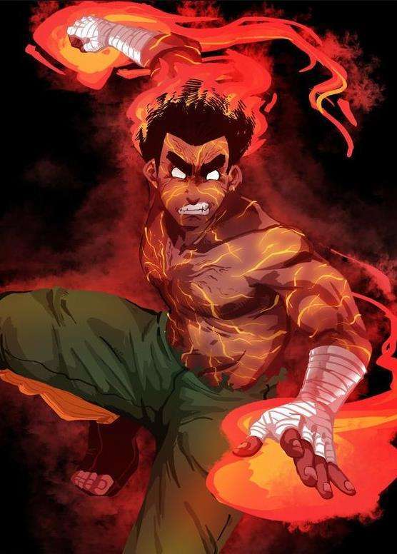 作为迈特 凯的亲传弟子,李洛克在中忍考试时的表现实在是惊艳,以至于