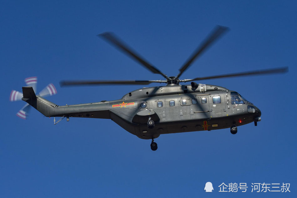 直-8g直升机直-8g直升机最新型的直-8l宽体机,换装1600kw涡轴发动机