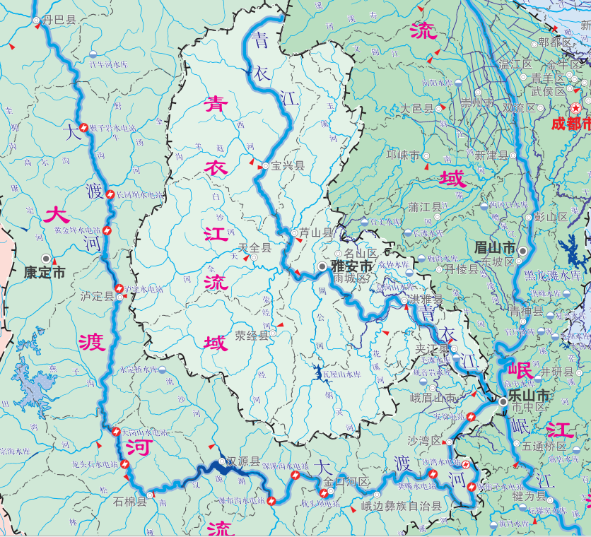青衣江现百年一遇洪峰防御重心为何是乐山