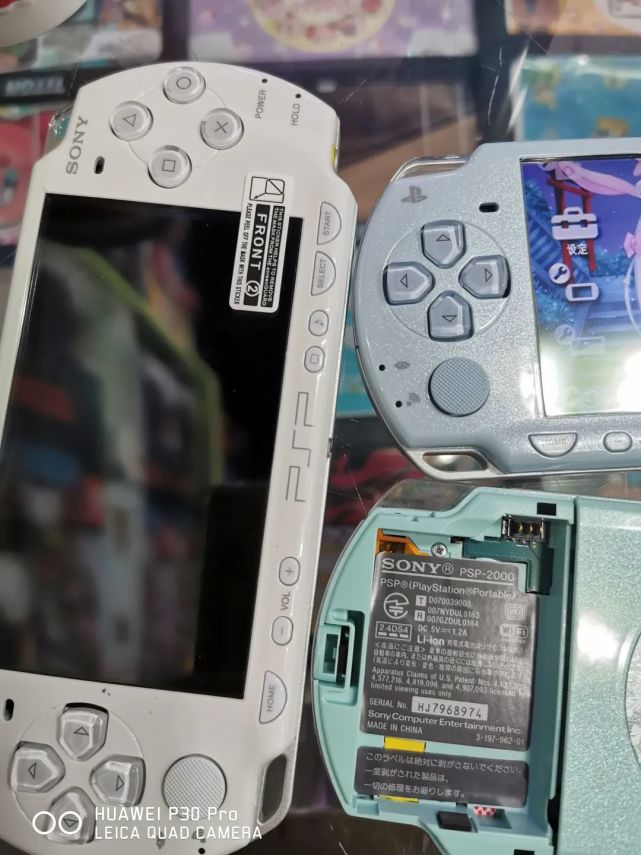 到一批中古psp 品相上佳 无拆机换件历史 原装电池能实战 适合怀旧与考古 考古 Psp 电池 拆机 中古