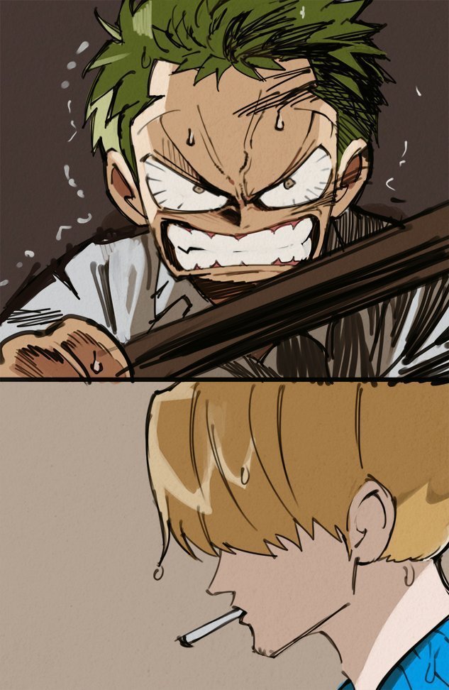 海贼王 索隆山治二十年老cp同人系列,什么佩罗拉日和都靠边站