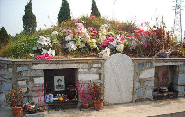 海子墓陨落的星子海子这颗星星耀眼发光,即便落下也撒下了点点星光.