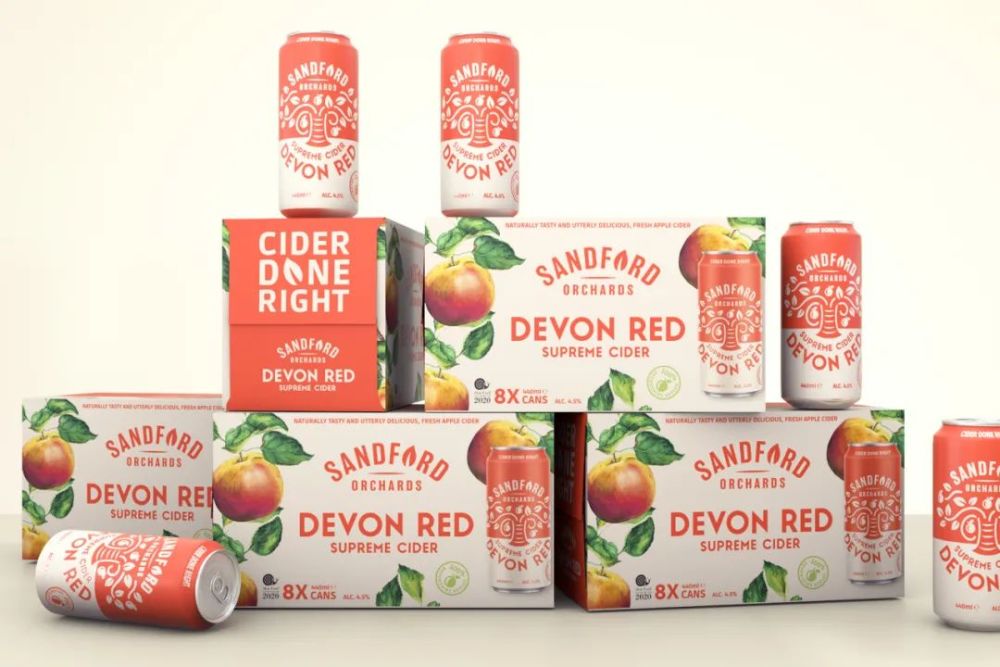 英国苹果酒品牌更新了设计疫情期间销量仍然大涨