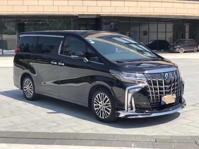 19年款丰田阿尔法保姆车上架二手市场高端商务车售价55万