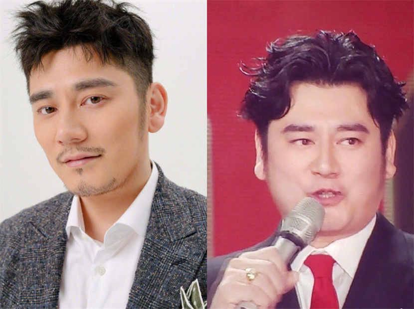 钱枫晚会高清照走红,脸部发胖一圈,网友:36岁活成中年油腻男!