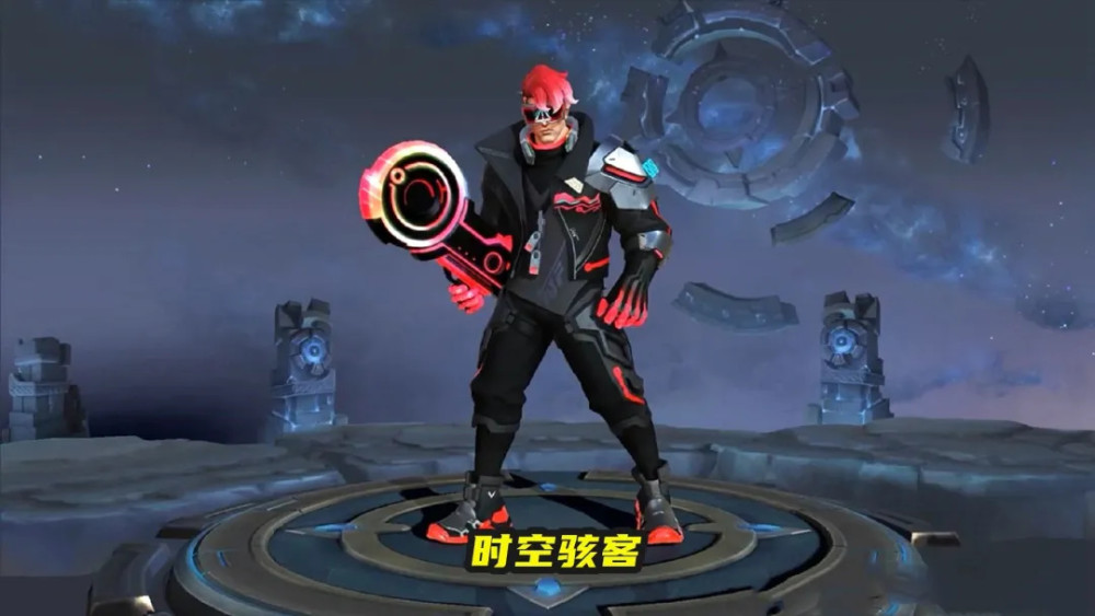 王者荣耀:典韦蓝屏警告星元皮肤-时空骇客今日上线直接免费送?