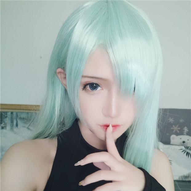 腐团儿最成功的cos伊丽莎白一般风女普通只有她最完美