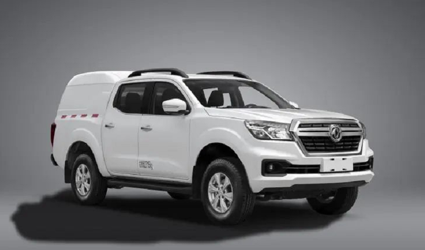 锐骐6箱式皮卡正式上市,封闭式货箱,2.3t柴油发动四驱版更实用