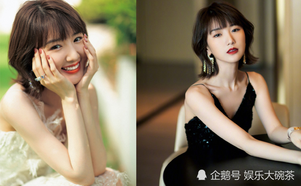 毛晓彤|毛晓彤真是活出了精致女人风采！一白一黑造型在仙女与御姐间切换