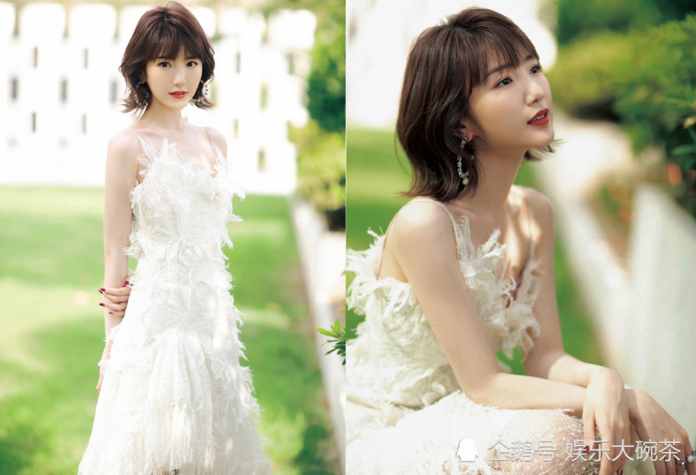 毛晓彤|毛晓彤真是活出了精致女人风采！一白一黑造型在仙女与御姐间切换